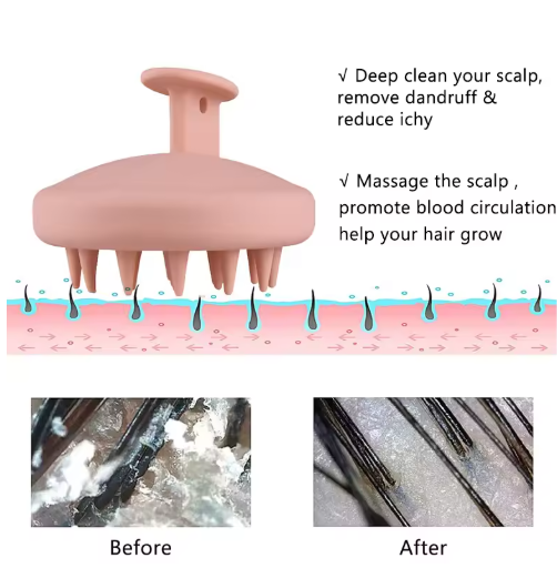 Silicone Scalp Massager
