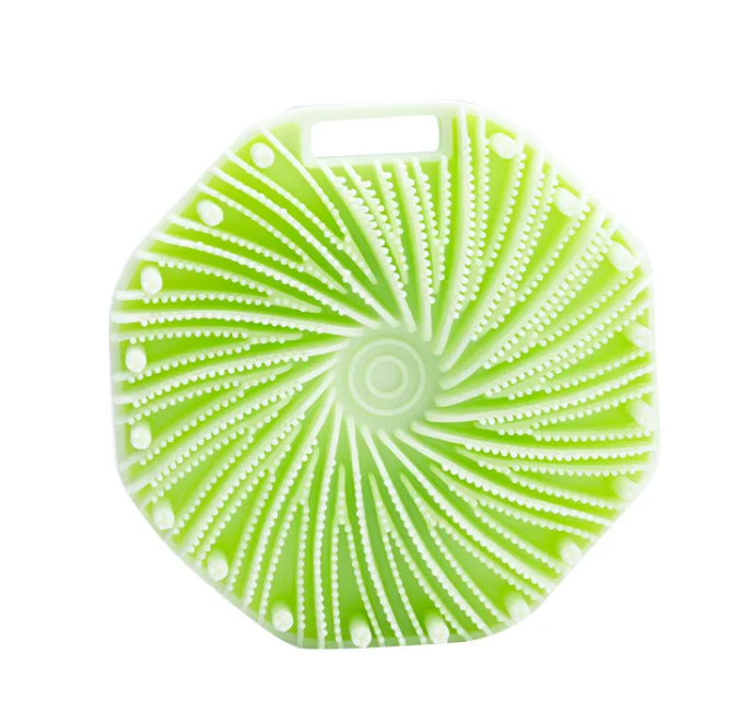 Polygon Silicone facial Scrubber